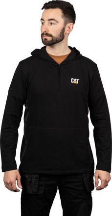 CAT Coolmax Hoodie Mens - Black - Size X-Large