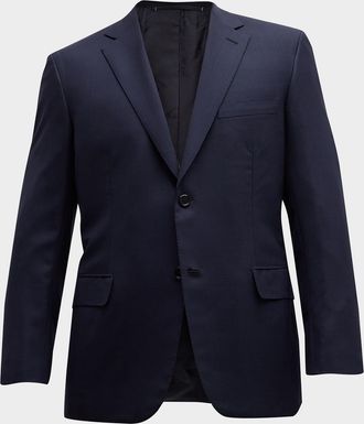 Brioni Men & apos;s Ravello Wool Two-Button Sport Coat