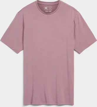 Le 31 Mens Solid TENCEL TM Modal T-shirt