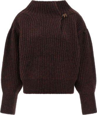 Dries Van Noten Mujer, Jerseys, Marr&oacute;n, Talla: S
