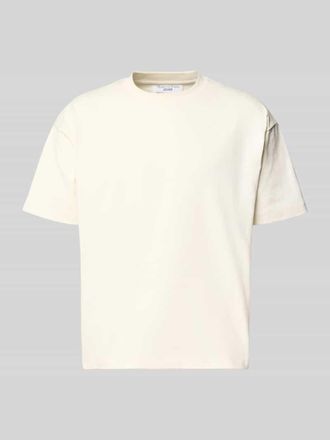 Marc O'Polo Denim Marc OPolo Denim Boxy Fit T-Shirt aus reiner Baumwolle in Offwhite, Gr&ouml;&szlig;e XXL