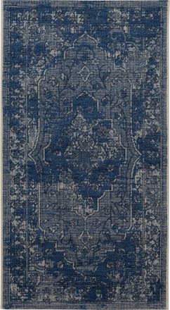 Safavieh Palazzo Machine Made Area rug, Light Blue / Blue Traditional Style Easy Care