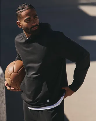 Vuori Clothing Coronado Pullover Hoodie 2.0 | Light Heather Grey | Medium