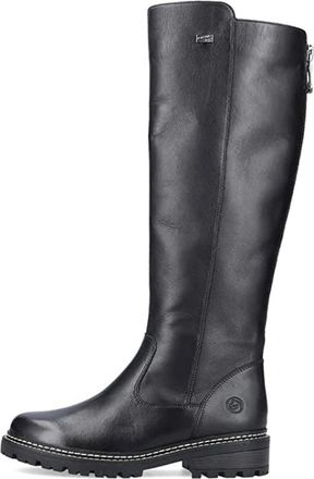 Remonte D0B72-01 Enkellaars - Dames - Schoenen - Zwart - Maat: 43 EU Leer