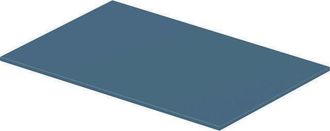 Duravit Duravit - Durasquare Glass Insert 47x38cm, Para Consolas Met&aacute;licas