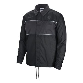 Nike Brooklyn Nets Coach Jacket Black DR2334-010