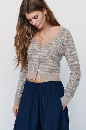 Paige Fortuna 100% Merino Wool Cardigan