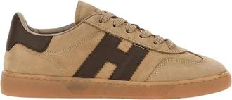 Hogan Basket H26 - female - Hogan - Sneakers - Beige - 6 1/2 UK - Shoes