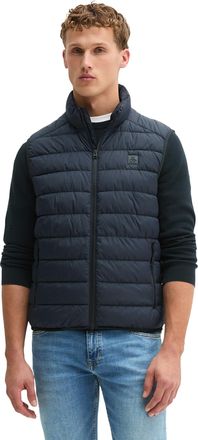 Marc O'Polo Steppweste MARC OPOLO, Herren, Gr. XXXL (58), blau (schwarz night), Obermaterial: 100% Polyester, Westen Steppweste