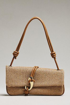 Dolce Vita Alice Raffia Shoulder Bag