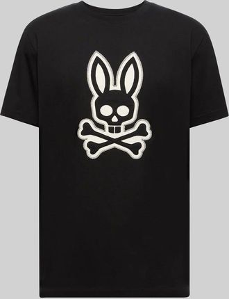 Psycho Bunny Mens Gage Graphic Tee 001 BLACK / XXXL