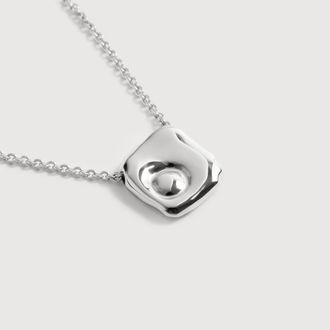 Monica Vinader Sterling Silver Amaia Chain Necklace