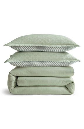 Ted Baker Pollsy Duvet Cover & Shams Set in Mercury Sage at Nordstrom, Size King