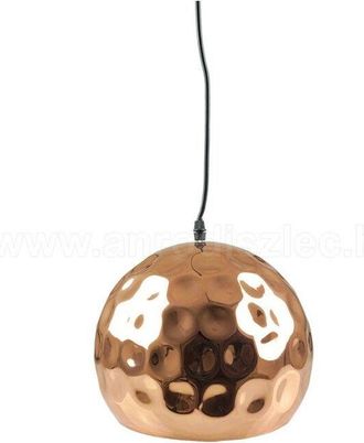 Trade Shop Trade Shop Traesio - Trade Shop - Lampadario Pendente Lampada a Sospensione In Metallo Cono Oro Rosa Rame Vt-8250