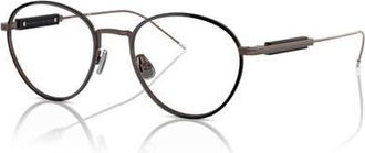 Brunello Cucinelli 50mm Phantos optical glasses in Brown at Nordstrom