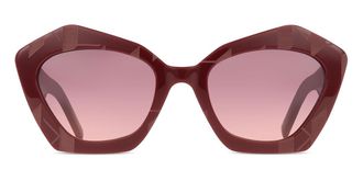 Karl Lagerfeld KL6199S 601 Womens Sunglasses Burgundy Size 53