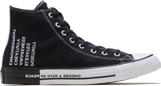 Converse Chuck Taylor All Star High Seek Peace - Black 165766F