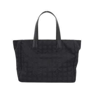 Chanel Pre-owned Vintage Nylon Tote Bag - Pre-owned - Mujer - Negro - ONE SIZE