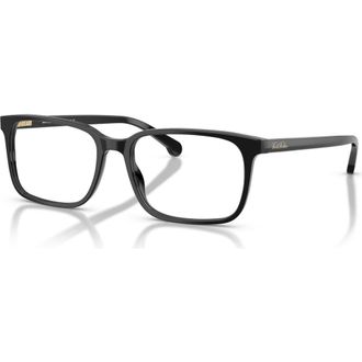 Brooks Brothers 54mm Rectangle optical glasses in Black at Nordstrom