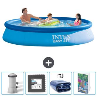 Intex Piscina Easy Set Redonda - 366x76 Cm - 7-piezas Scb105