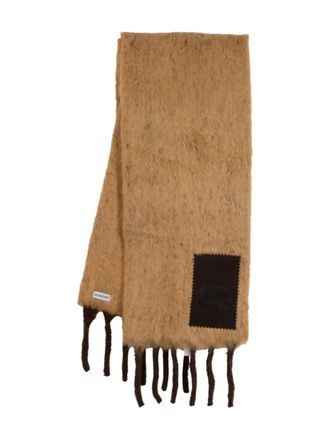Burberry Geborstelde wollen sjaal - Bruin