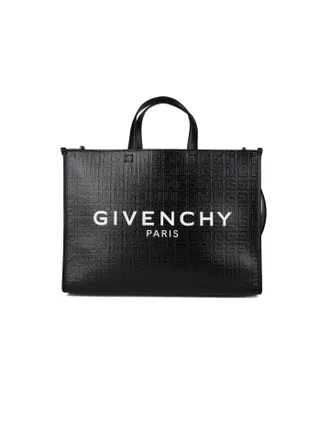 Givenchy Black Cotton Tote Womens Bag
