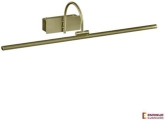 Mantra Alumbra Cuadros Led 12w Luz Calida Paracuru Cuero Satinado De Mantra