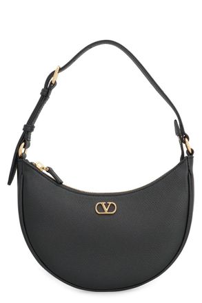 Valentino Garavani Vlogo Signature Mini Leather Hobo Bag