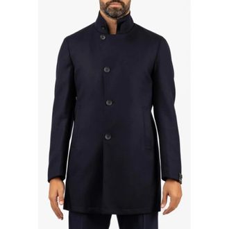Tagliatore Gordon Coat - - Coats - Uomo - Blu - 2XL