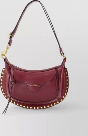 Isabel Marant oskan moon leather clutch bag