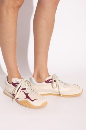 Fendi Sports Shoes With Logo, Womens, Cream