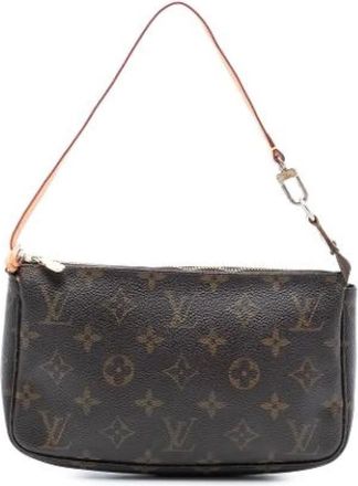 Louis Vuitton Pre-owned Shoulder Bags, female, Brown, Size: ONE SIZE Pre-owned Vintage Shoulder Bag