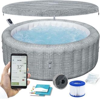 Bestway Spa Inflable Lay-z Bali Grey Para 6 Personas Bestway 6001n