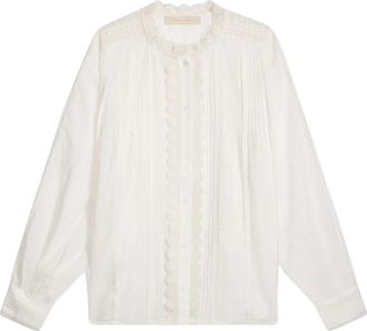 Vanessa Bruno Blouse met knoopsluiting - Dames - Blouses - Wit - XS - Overhemden
