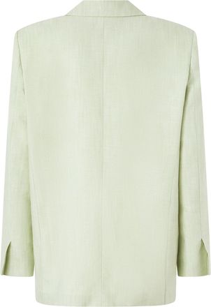 Pinko Womens Jacket Faith Aquamarine Quasi Viscose