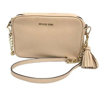 Michael Kors Pre-owned Cross Body Bags, female, Beige, Size: ONE SIZE Pre-owned Pochette Shoulder Bag