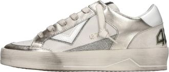 4B12 Kyle D112 Sneaker - Dames - Sneakers - Grijs - 41 EU - Leer - Schoenen