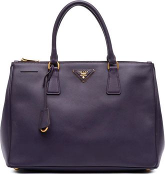 Prada Pre-owned Prada Medium Saffiano Lux Galleria Double Zip Satchel 6W2NZV09UOY0Z9FM