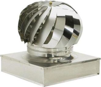 OEM Extractora De Humos Ventolina Cuadrada De Inox 47&times;47 Cm - Rejilla De Inox Resistente