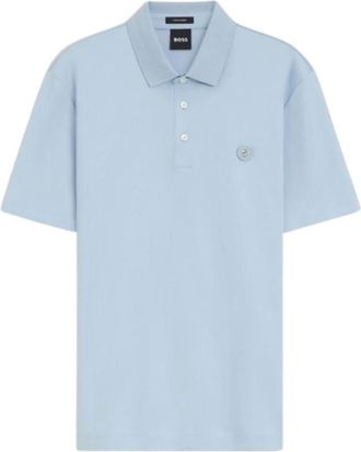 HUGO BOSS Uomo, Top, Blu, M, new