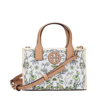 Tory Burch Tory Burch Damens Handtaschen Stoff Beige/Hellbraun