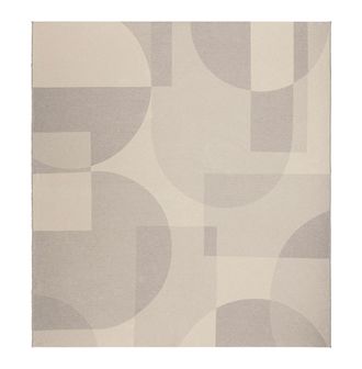 Schubiger M&ouml;bel Bett&uuml;berwurf Luca Grafik, Grau 240 x 220 cm