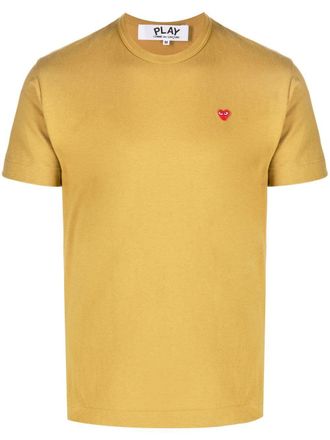 Comme Des Gar&ccedil;ons Maglietta Comme Des Gar&ccedil;ons Play U Small Red Emblem Knit