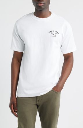 Dark Seas Headmaster V3 Heavyweight Jersey Graphic T-Shirt in White at Nordstrom, Size Xx-Large