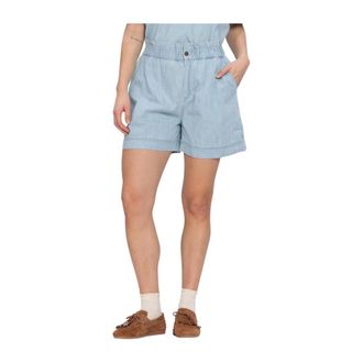 Notre-V Nv-Hille Shorts - Dames - Denim shorts - Blauw - 2XL - Denim - Korte Broeken