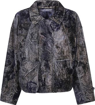 Ziggy Chen Aviator Jacket Velvet Aviator Jacket