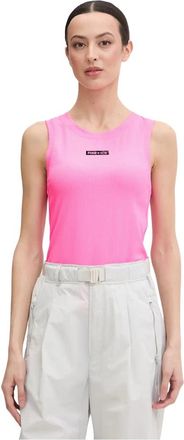 Bogner Manya Ribbed Tank Top - Dames - Tops zonder mouwen - Roze - XS - Polyester - Tops