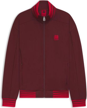 HUGO BOSS x RB zip-up sweatshirt with bull-graphic logo