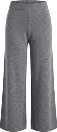 Pennyblack Pbbgarza Wijde Broek - Dames - Wijde Broeken - Grijs - XS - Wol - Broeken