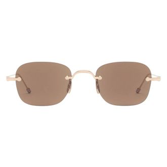 Thom Browne Ues961A Zonnebril - unisex - Accessoires - Bruin - Maat: 52 MM